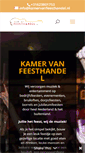 Mobile Screenshot of kamervanfeesthandel.nl